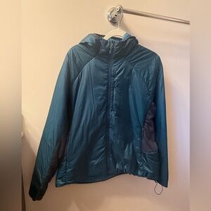 REI Co‑op Insulated Hooded Jacket – Teal – Women’s 1X